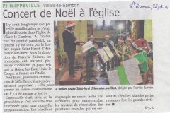 La Fanfare royale Saint-Henri d'Ermeton-sur-Biert a donné un concert de Noël à Villers-le-Gambon